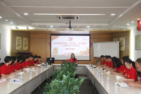 黨建 | 民興電纜召開“不忘初心、牢記使命”主題教育學習交流會