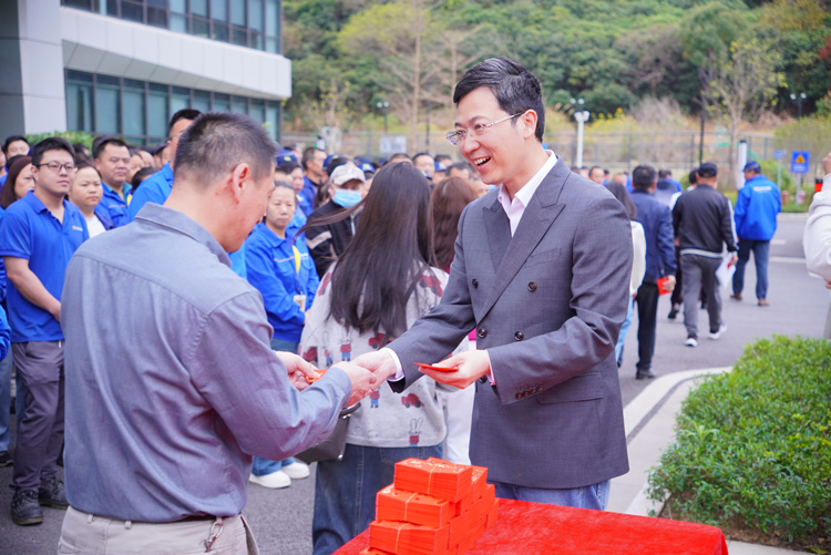 正月初十，民興電纜開工大吉，一馬當先！